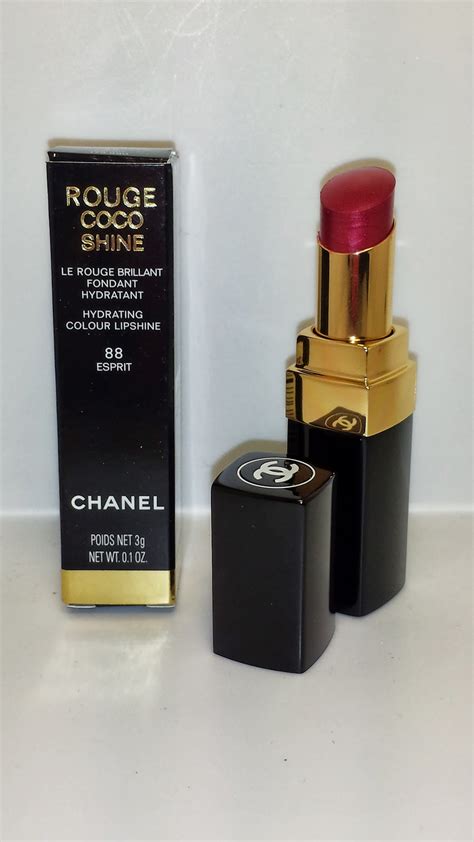 chanel coco shine esprit 88|chanel rouge lipstick.